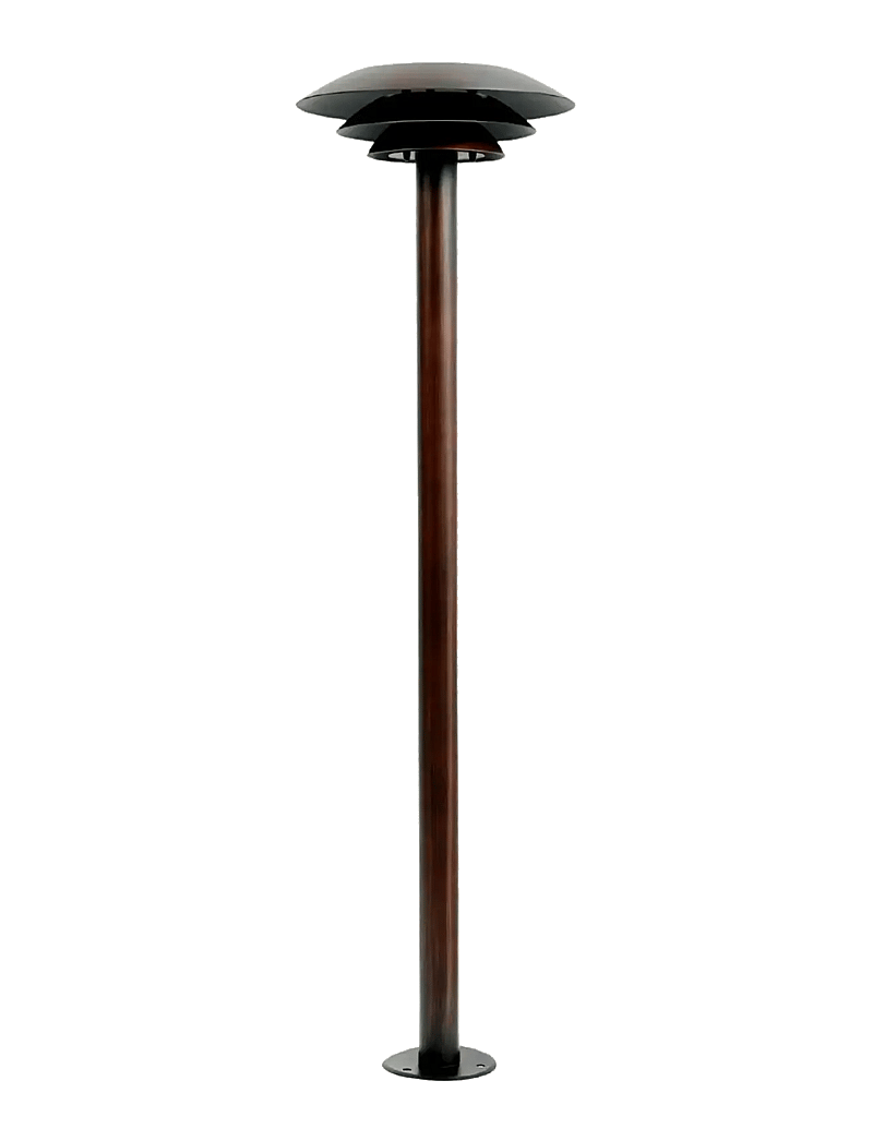 Dyberg Larsen - DL25 Bedlampe Antik børstet kobber look - gartenleuchten - brushed copper look - 1