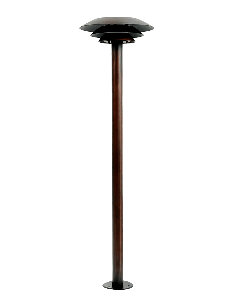 Dyberg Larsen - DL25 Bedlampe Antik børstet kobber look - gartenleuchten - brushed copper look - 1