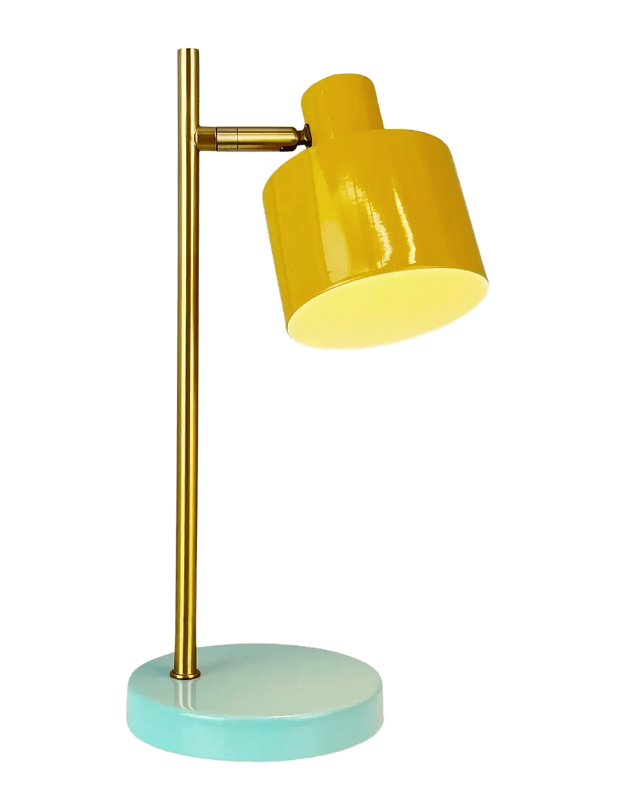 Dyberg Larsen - Ocean mini LED portable karry/ messing/ turkis bordlampe - kaasaskantavad lambid - curry/ brass/ turquoise - 2