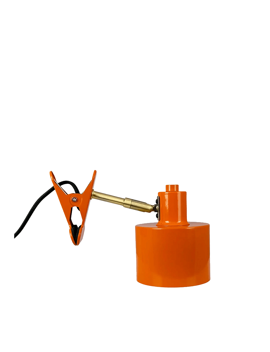Dyberg Larsen - Ocean klemmelampe orange - wandleuchten - orange - 0