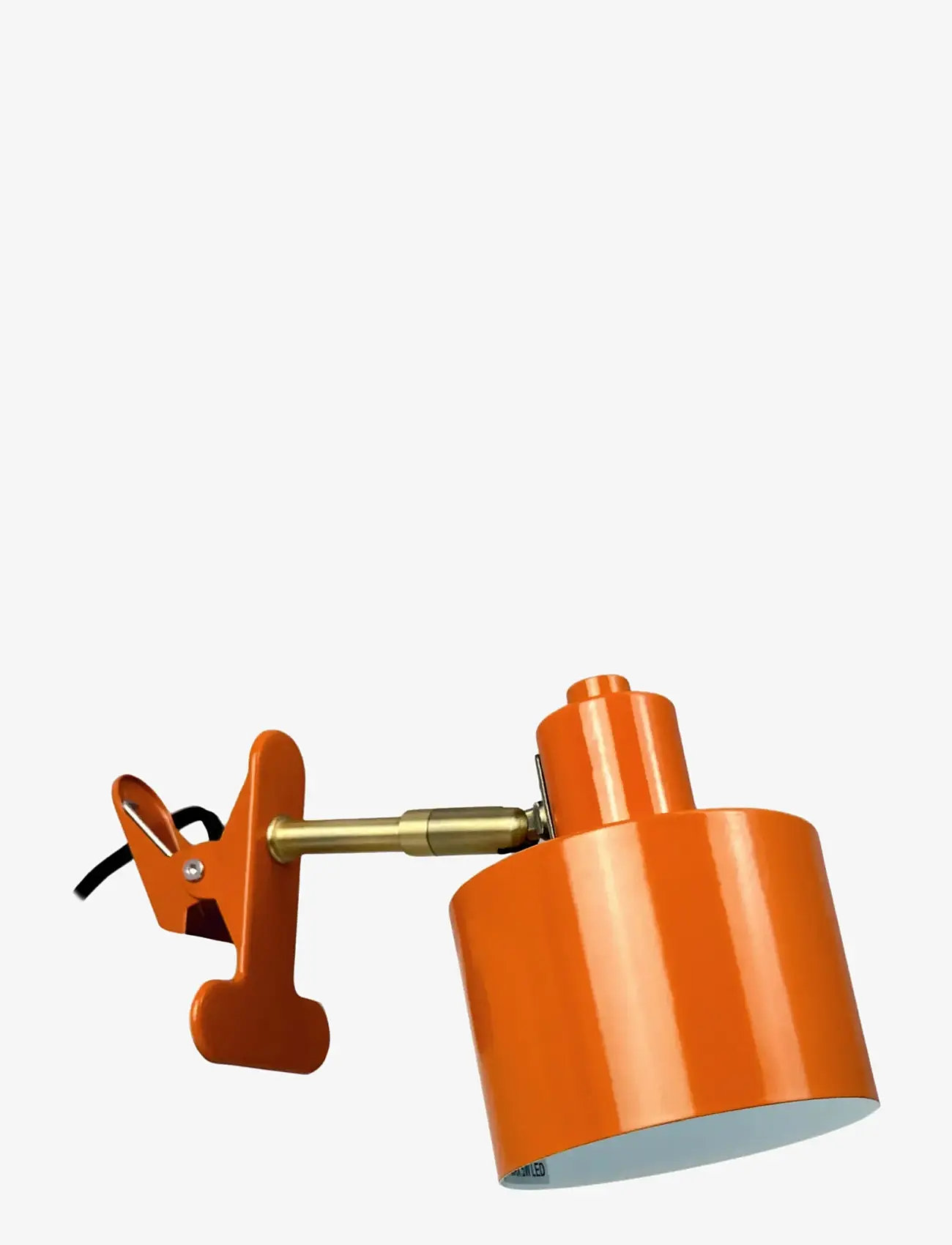 Dyberg Larsen - Ocean klemmelampe orange - vägglampor - orange - 4