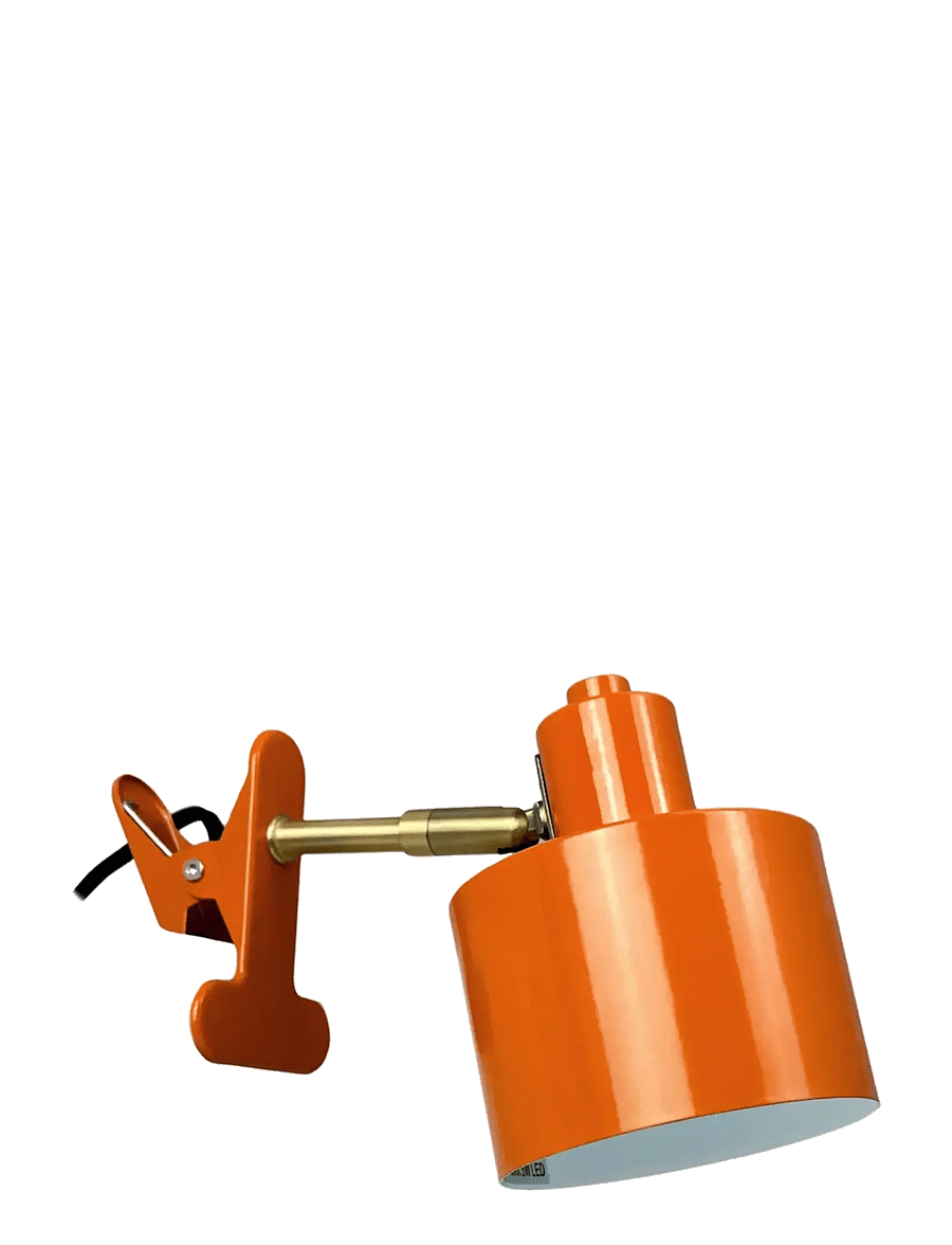 Dyberg Larsen - Ocean klemmelampe orange - wandleuchten - orange - 3