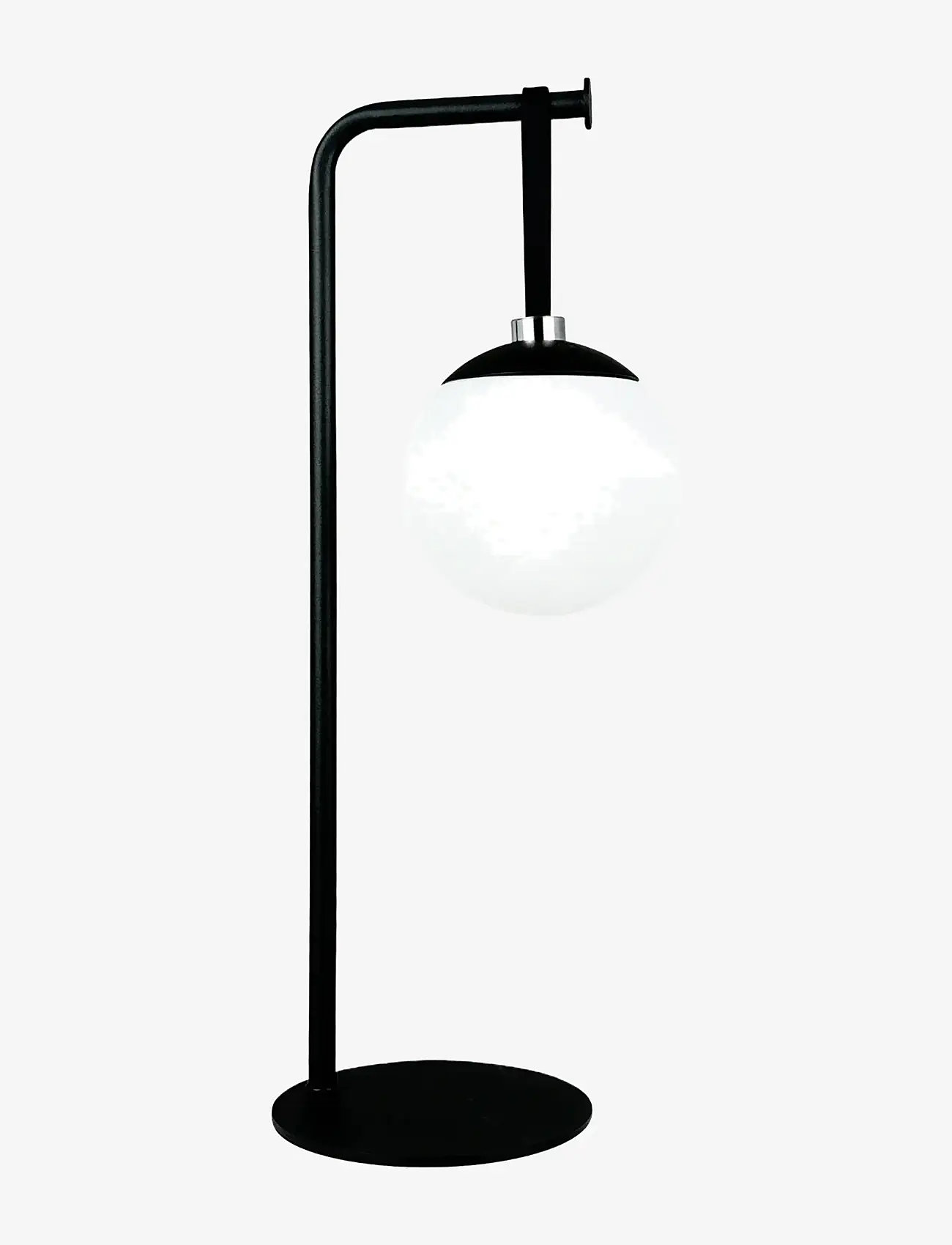Dyberg Larsen - Odin lysbold med bordstander - transportable lamper - black/ white - 1