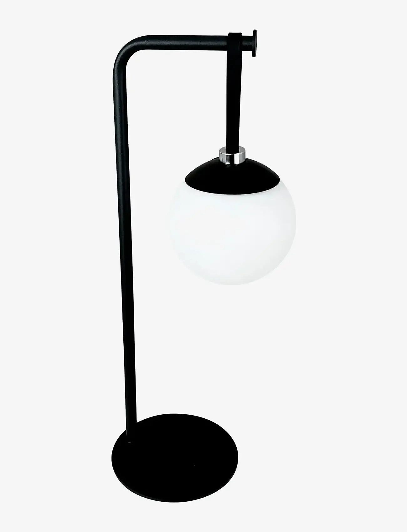 Dyberg Larsen - Odin lysbold med bordstander - transportable lamper - black/ white - 3