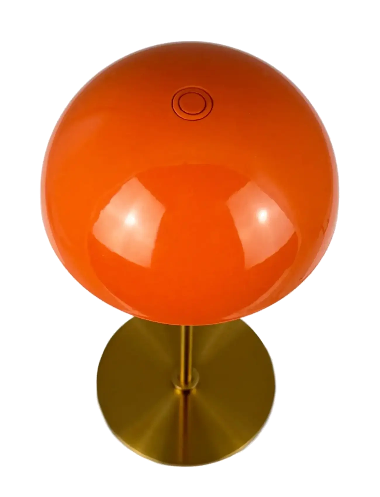 Dyberg Larsen - ALONG LED Minibordlampe orange/messing 2 stk. i æske - portabla lampor - orange/ brass - 3