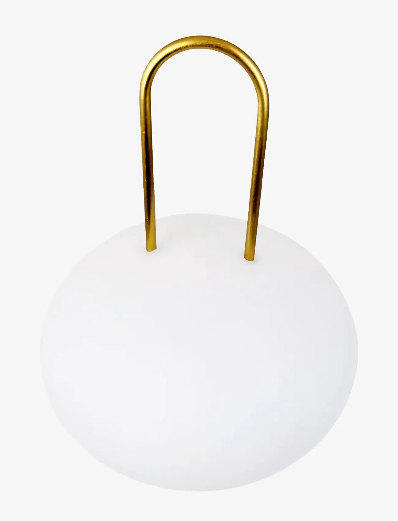 Dyberg Larsen - Ellipse LED Lanterne - lanterns - white/ brass - 2