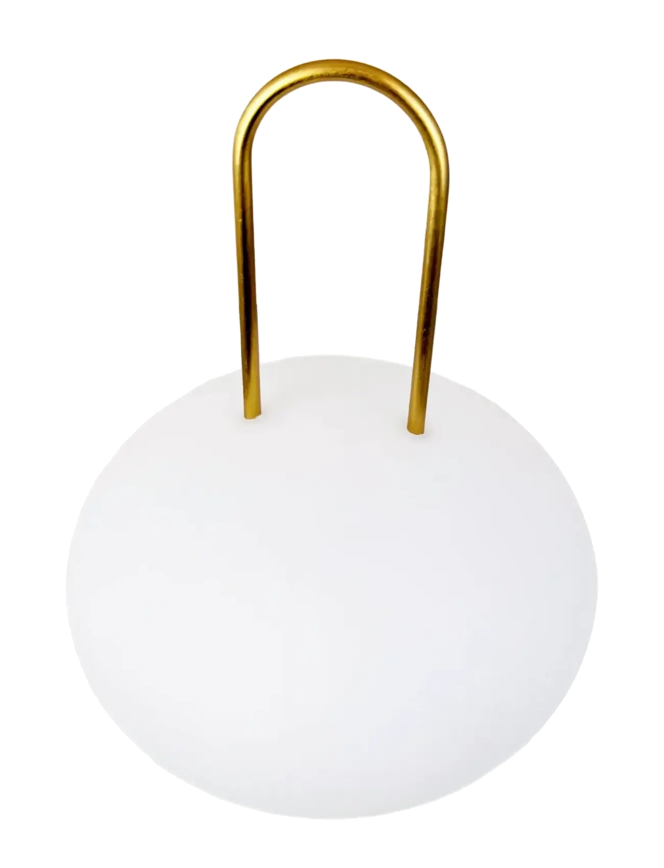 Dyberg Larsen - Ellipse LED Lanterne - lanterns - white/ brass - 2