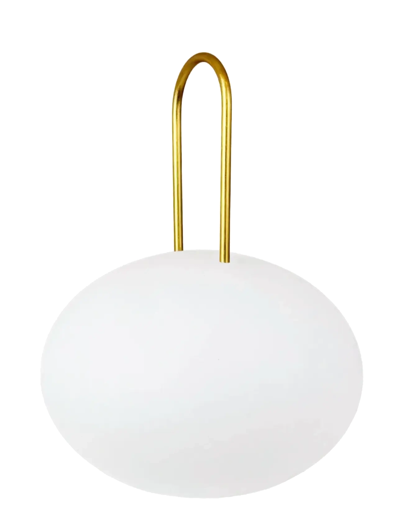 Dyberg Larsen - Ellipse LED Lanterne - lanterns - white/ brass - 3