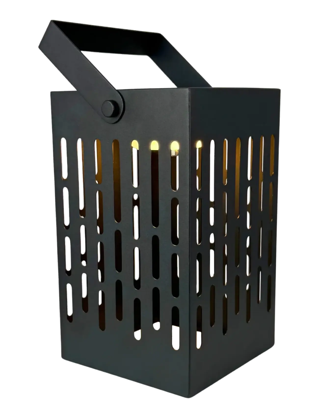 Dyberg Larsen - Luma solar lanterne Sort - lanterner - black - 4