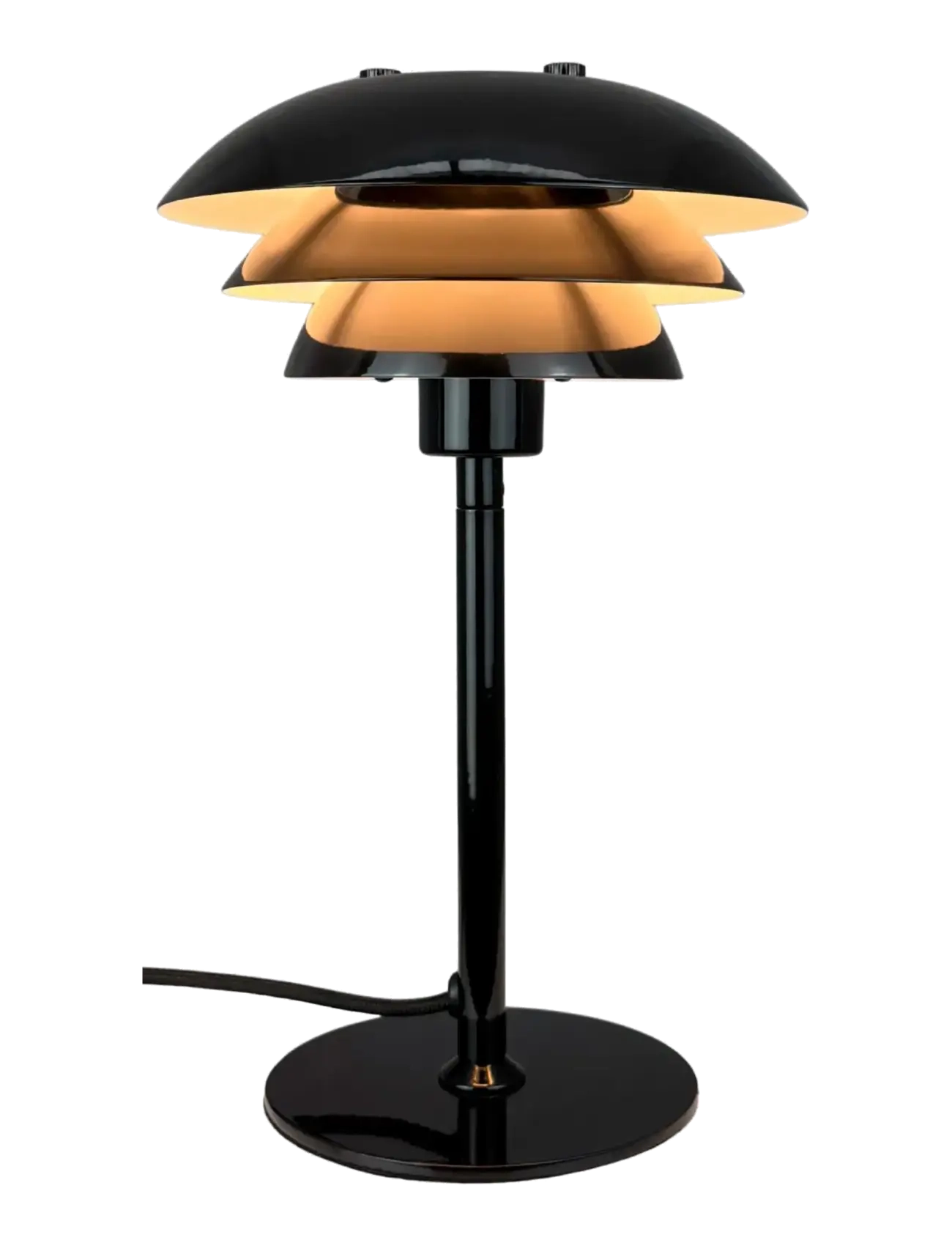 Dyberg Larsen - Sixteen Bordlampe - Sort - bureau- en tafellampen - black - 2