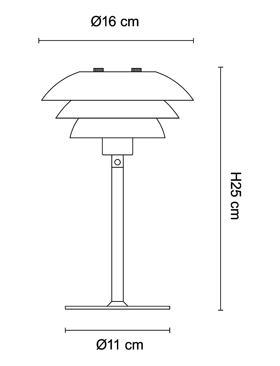 Dyberg Larsen - Sixteen Table Lamp - schreibtisch- & tischlampen - pearl white - 5