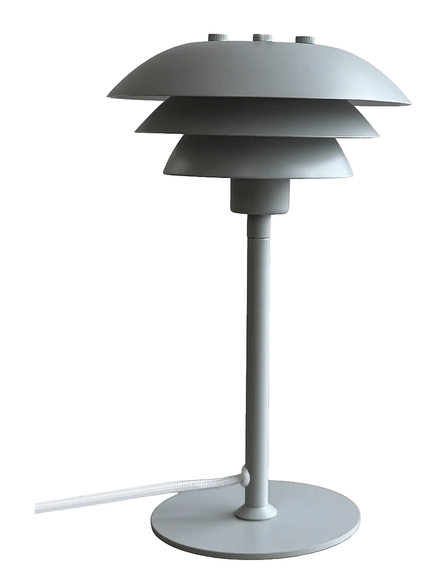 Dyberg Larsen - Sixteen Table Lamp - schreibtisch- & tischlampen - grey - 1