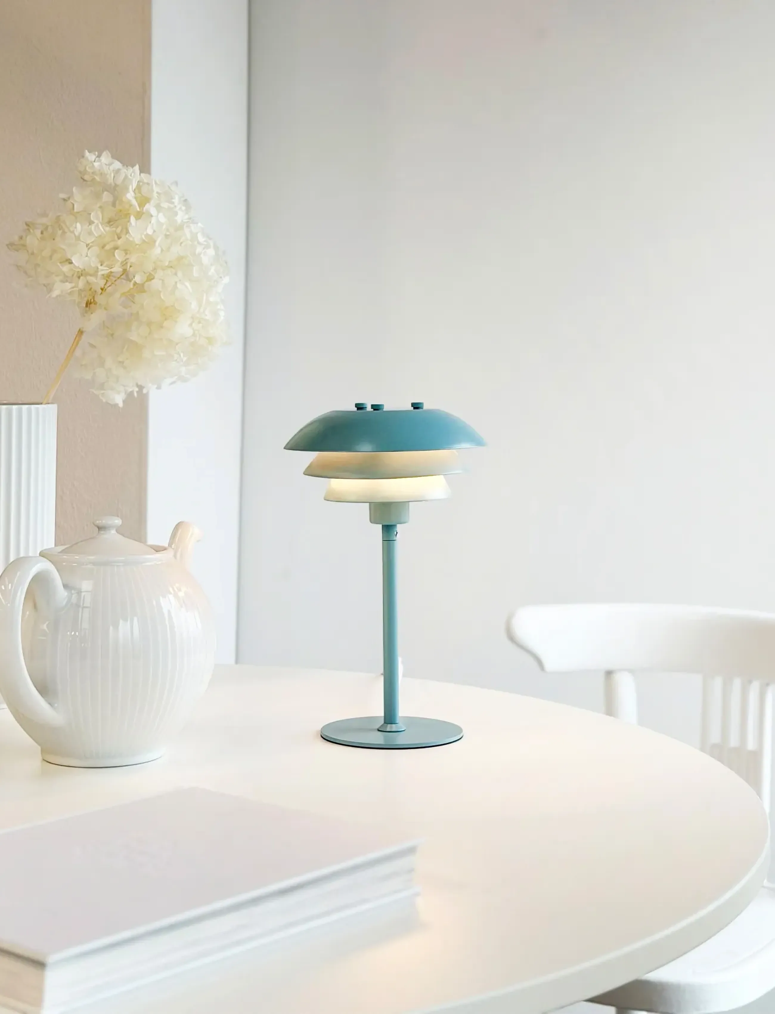 Dyberg Larsen - Sixteen Bordlampe - Isblå - bordlamper - iceblue - 5