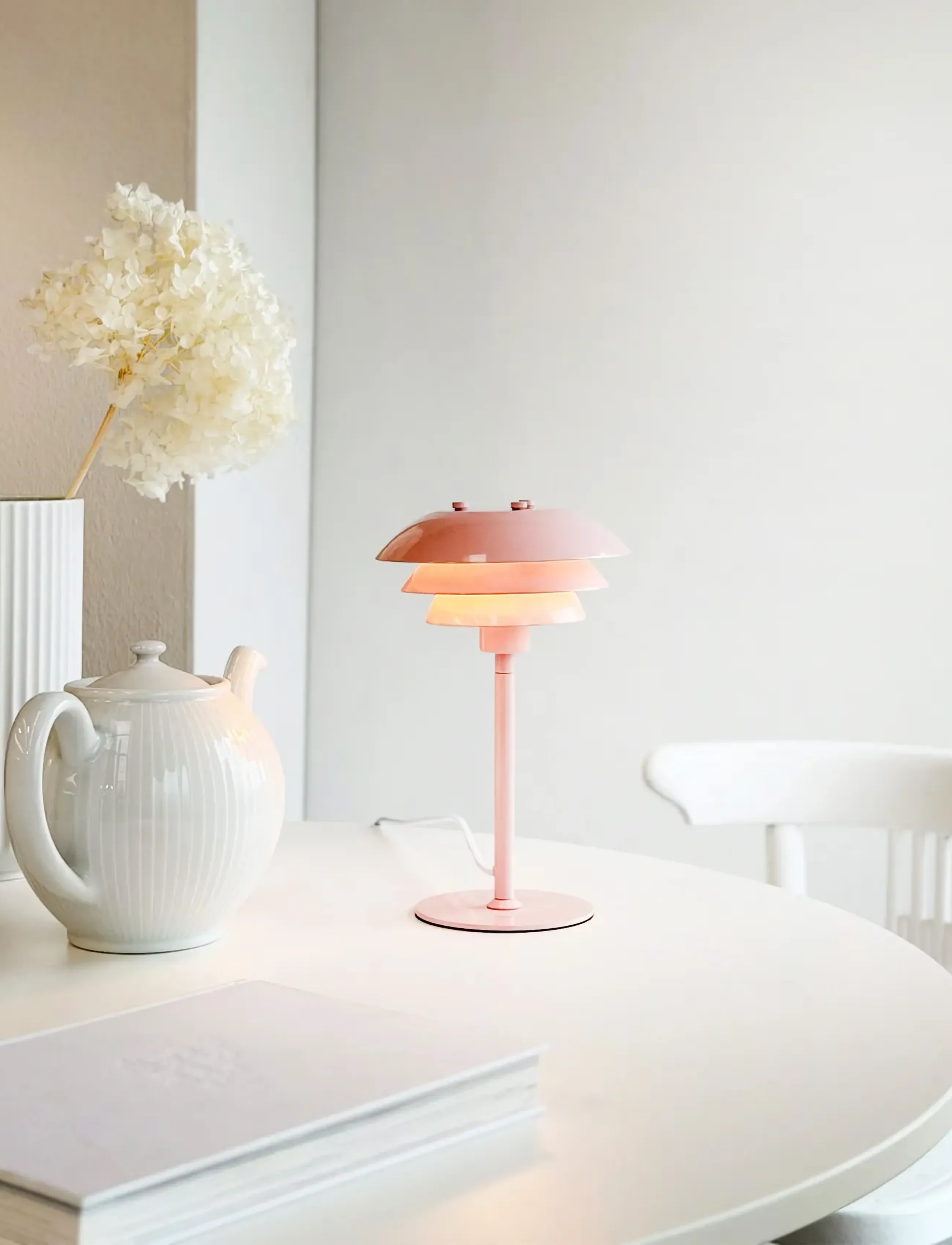 Dyberg Larsen - Sixteen Bordlampe - Lyserød - bordlamper - pink - 5