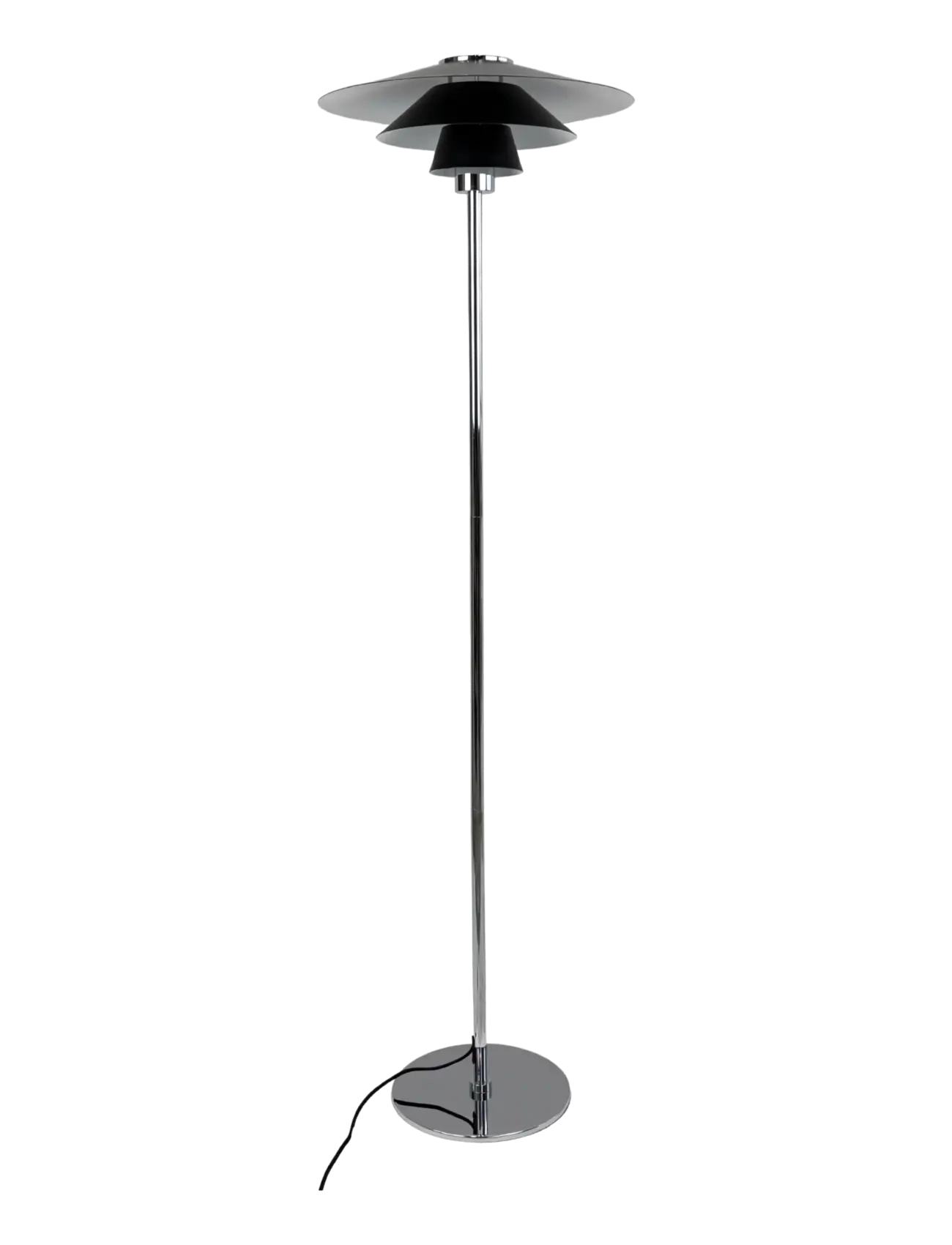 Dyberg Larsen - Kay gulvlampe - Sort - stehlampen - black/ chrome - 2