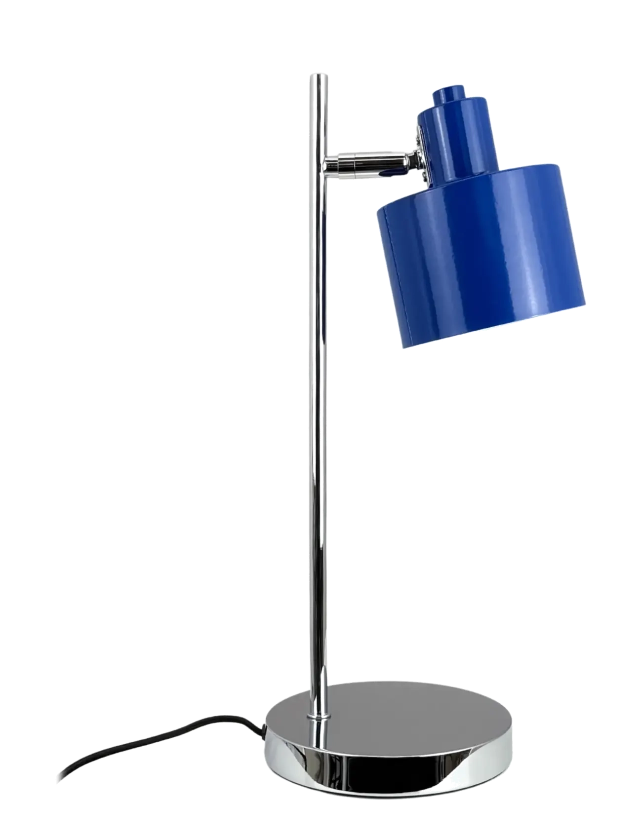 Dyberg Larsen Ocean bordslampa, blå/krom - Belysning - BLUE/ CHROME / blue