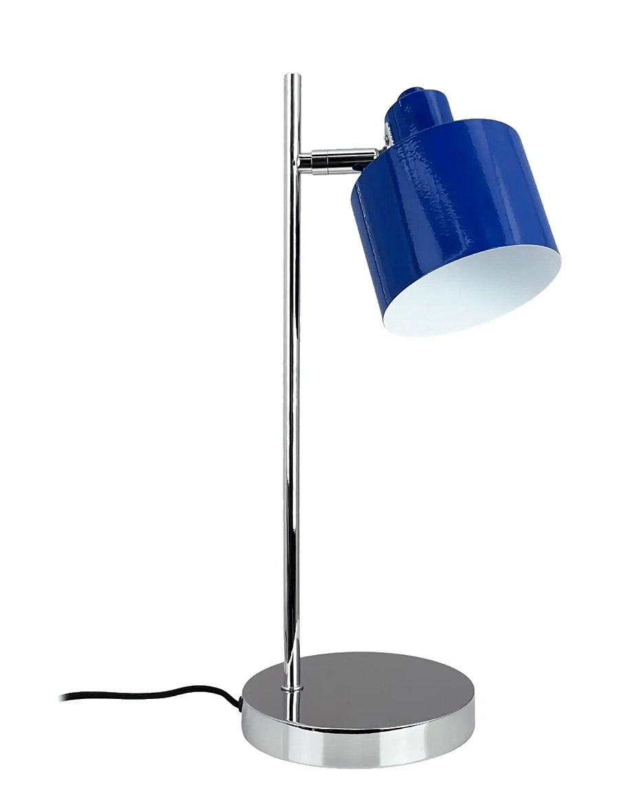 Dyberg Larsen - Ocean Bordlampe Blå/ Krom - kaasaskantavad lambid - blue/ chrome - 2