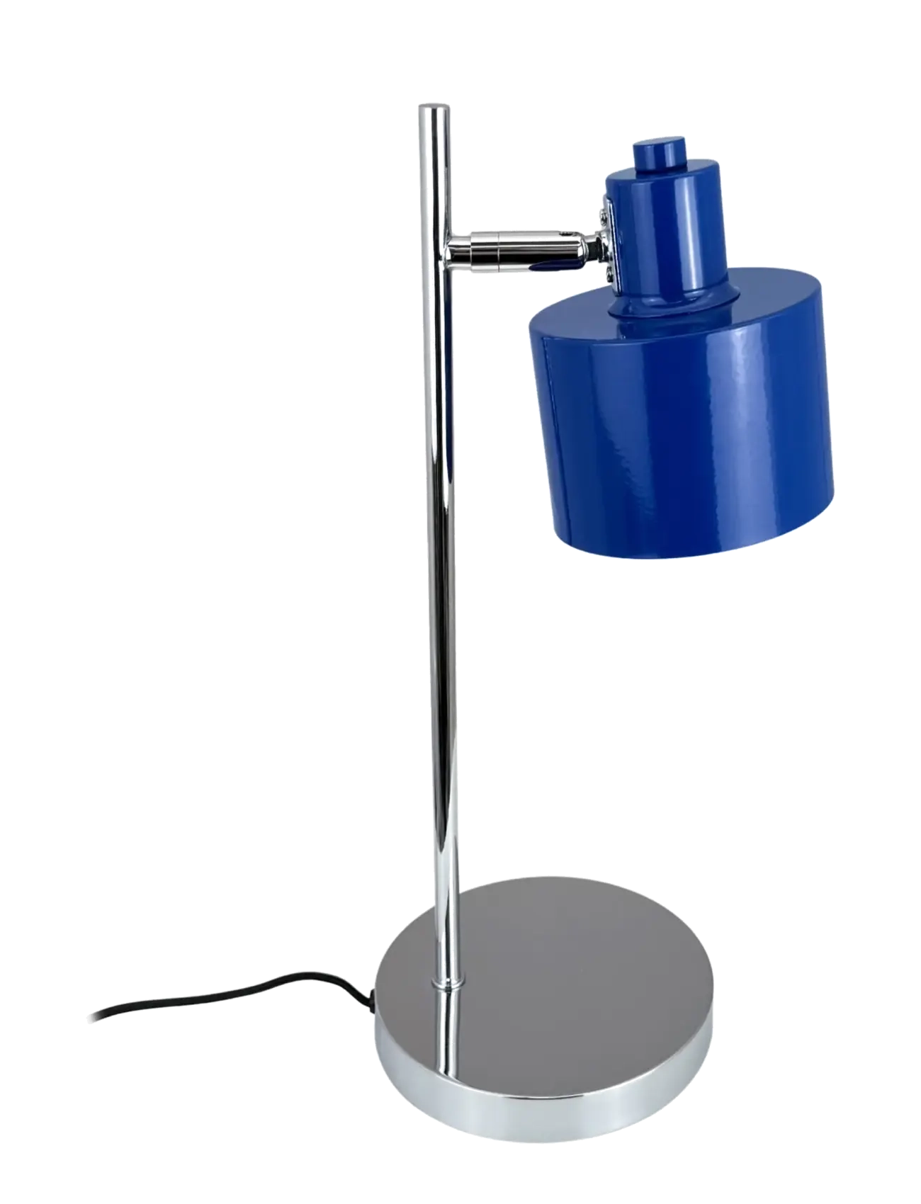 Dyberg Larsen - Ocean bordslampa, blå/krom - bordslampor - blue/ chrome - 3