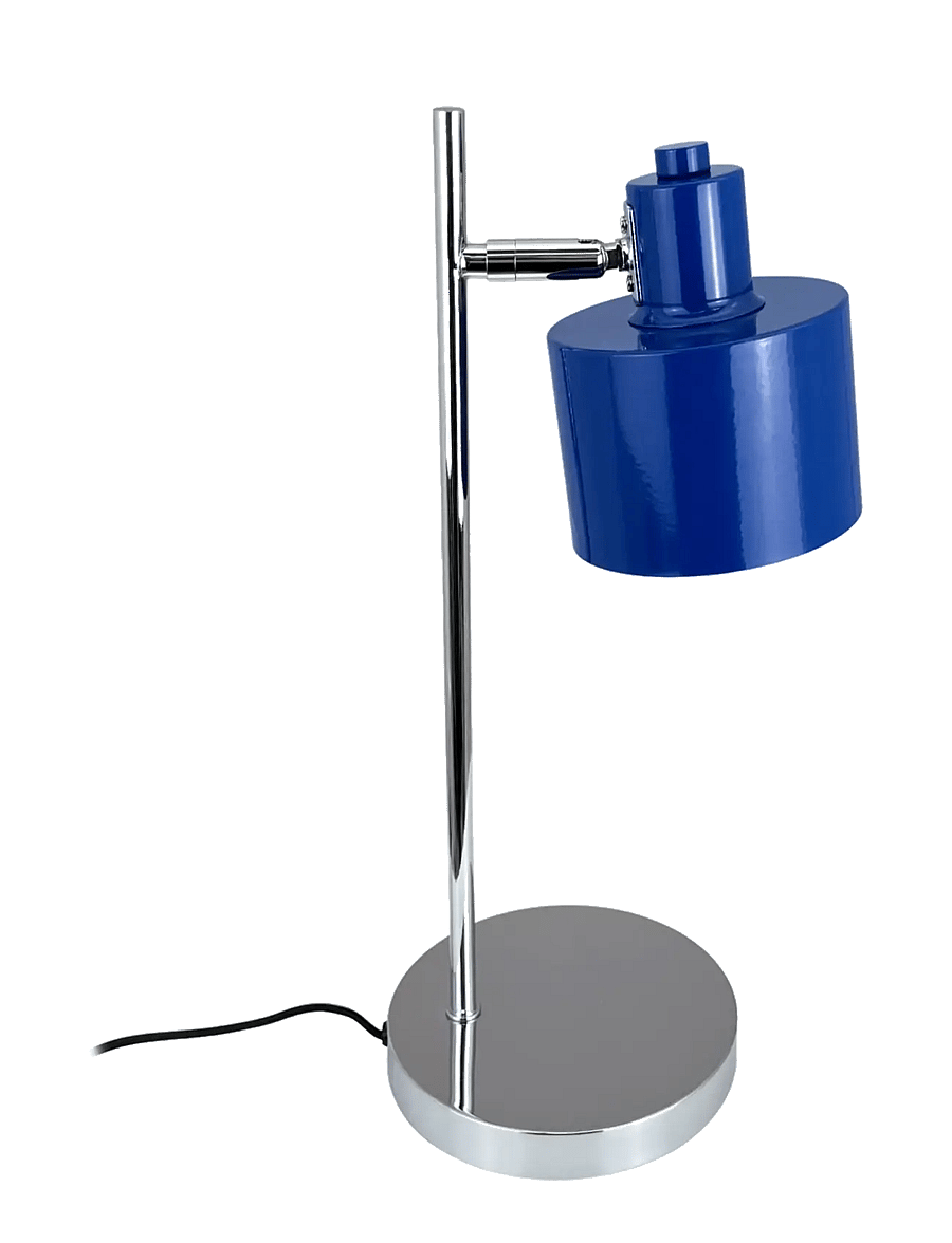 Dyberg Larsen - Ocean Bordlampe Blå/ Krom - kaasaskantavad lambid - blue/ chrome - 3