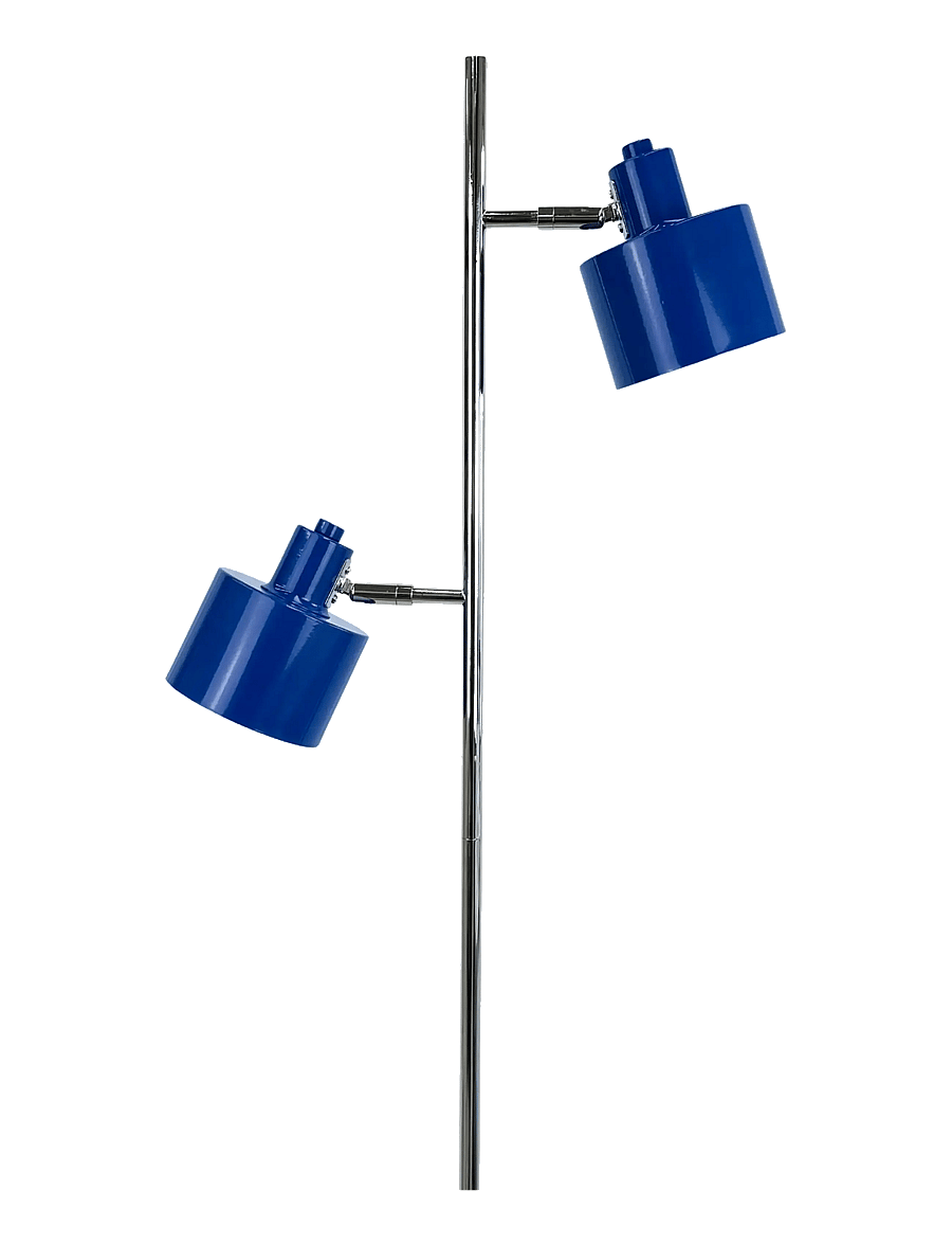Dyberg Larsen - Ocean Gulvlampe Blå/ Krom - põrandalambid - blue/ chrome - 2