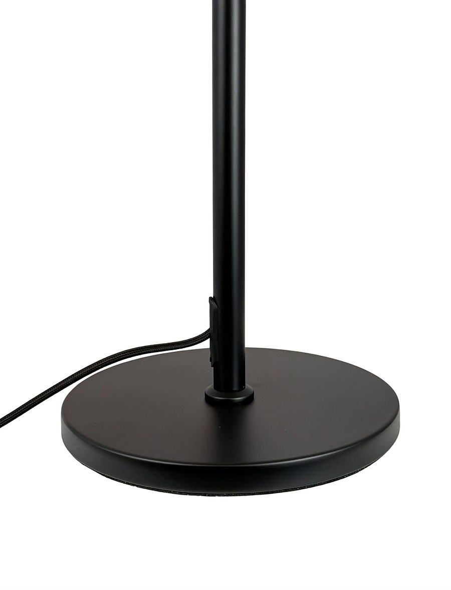 Dyberg Larsen - Plissé-pöytävalaisin - pöytävalaisimet - black/ off-white - 5