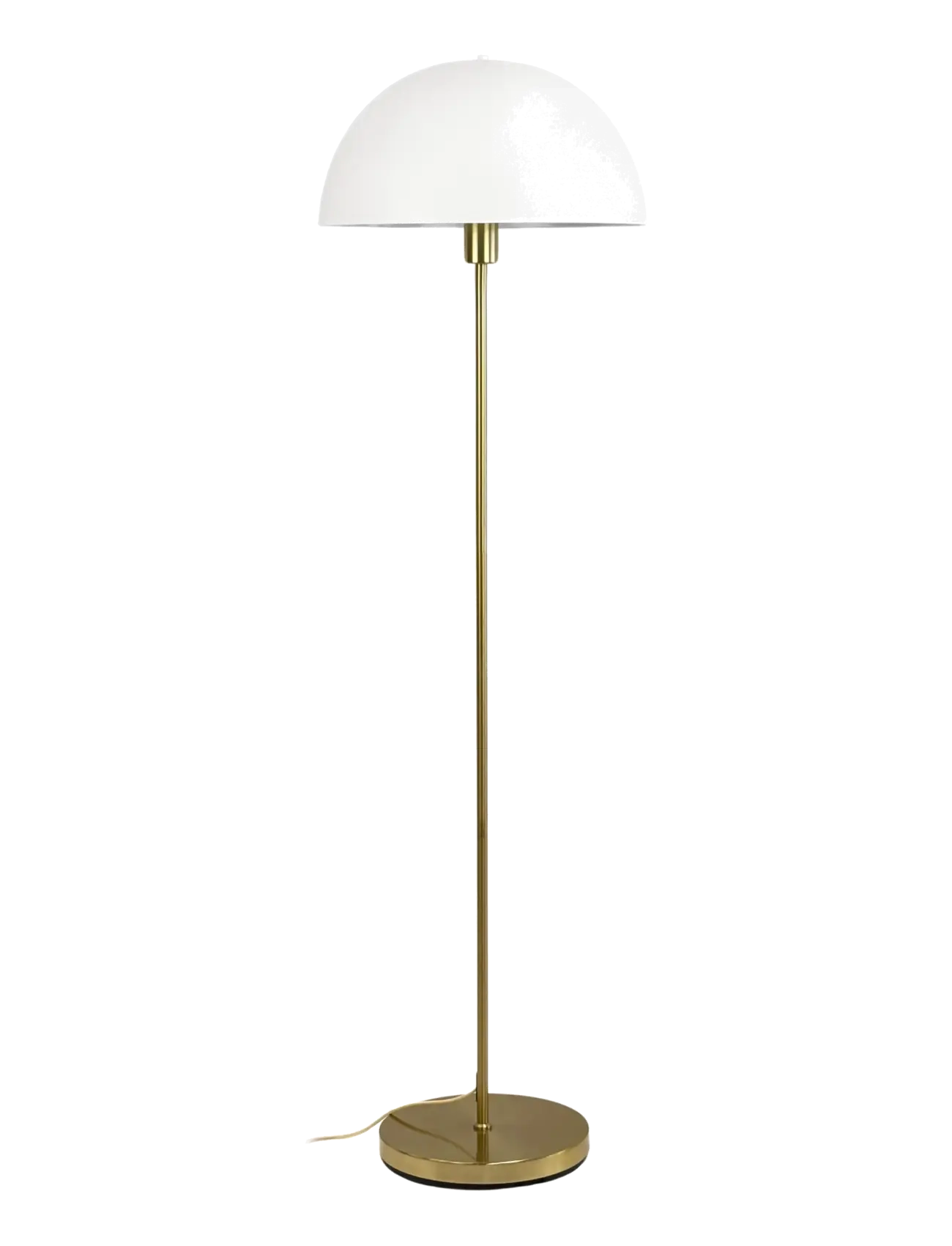 Dyberg Larsen Stockholm Gulvlampe Hvid/ Messing - Lampen - WHITE/ BRASS / white