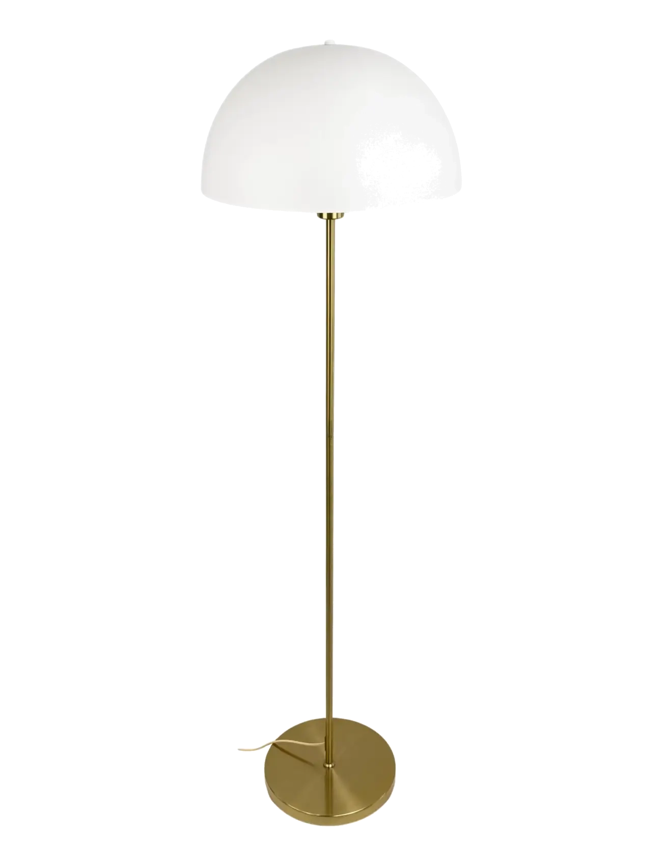 Dyberg Larsen - Stockholm Gulvlampe Hvid/ Messing - stehlampen - white/ brass - 2
