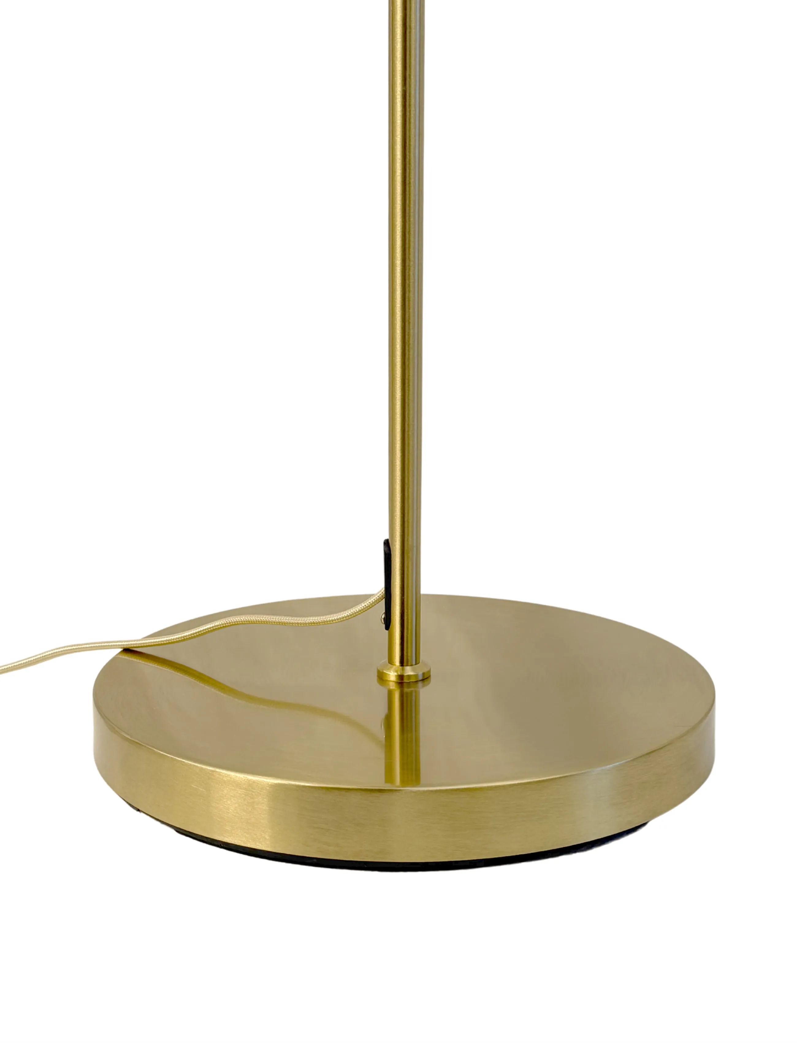 Dyberg Larsen - Stockholm Gulvlampe Hvid/ Messing - stehlampen - white/ brass - 5