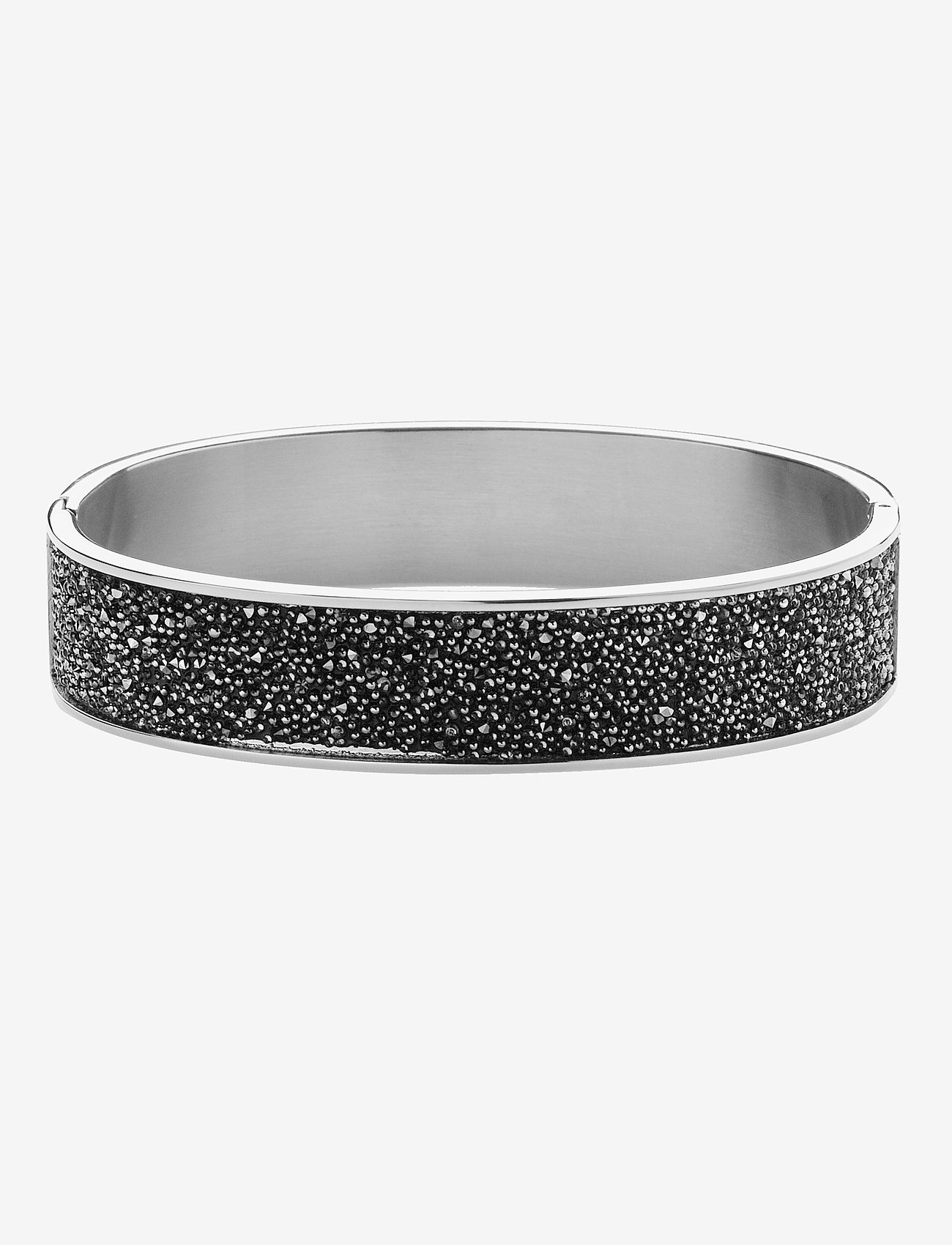 Dyrberg/Kern - SHINE bracelet SS CRYSTAL size II - shiny silver grey - 1