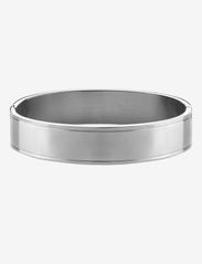 Dyrberg/Kern - SHINE bracelet SS CRYSTAL size II - shiny silver grey - 2