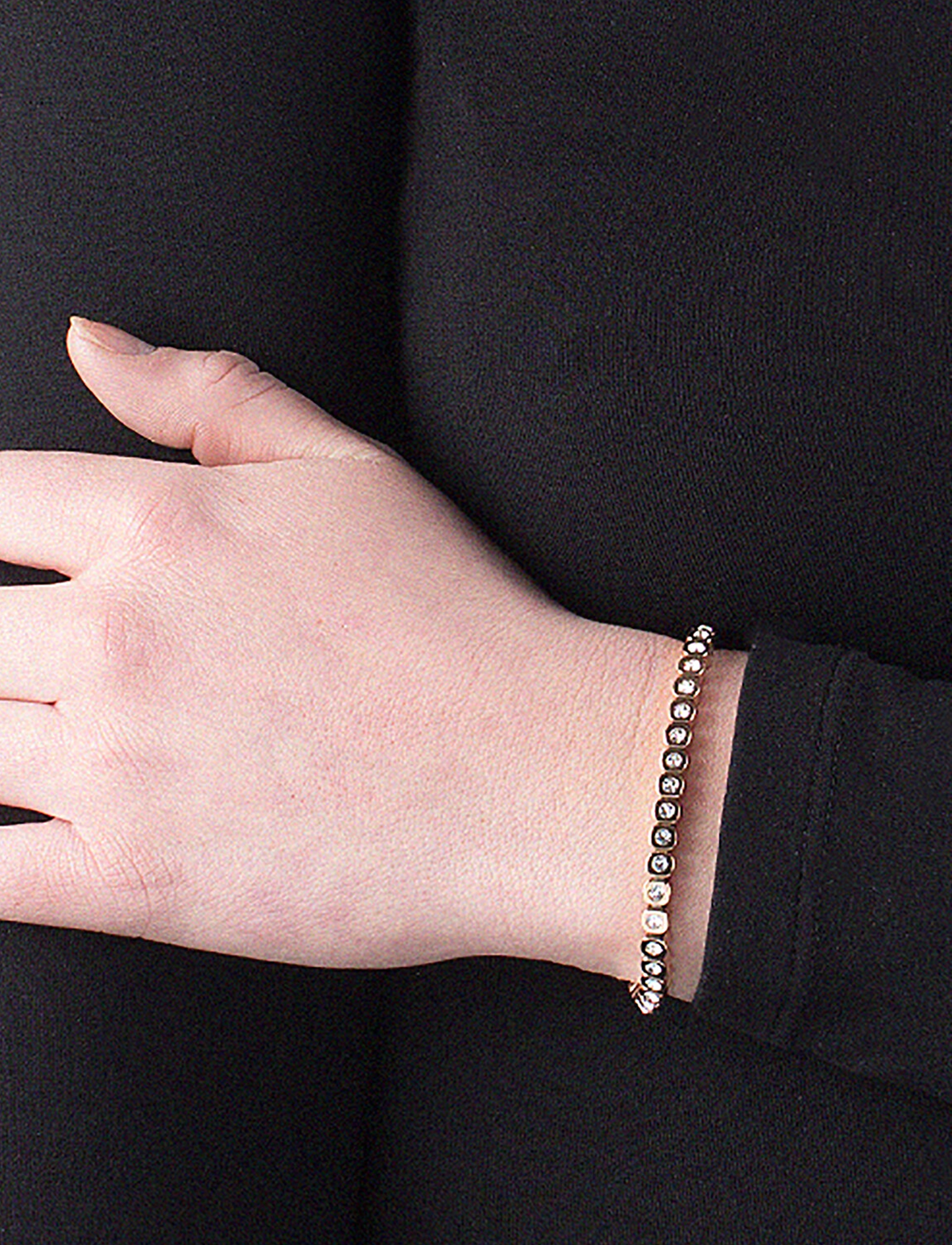 Dyrberg/Kern - CONY RG CRYSTAL - rose gold crystal - 1