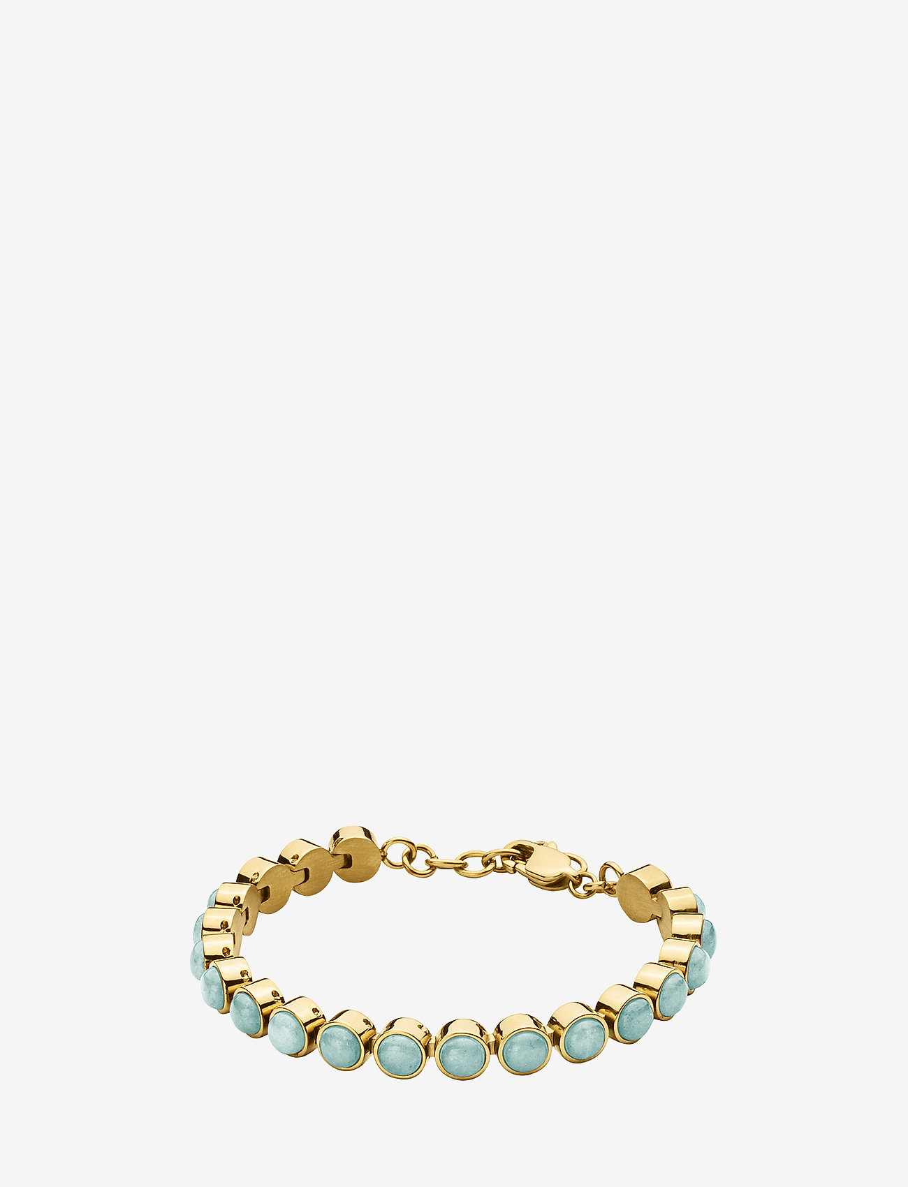 Dyrberg/Kern - ARMINE SG GREEN AMAZONITE - shiny gold/light green - 0