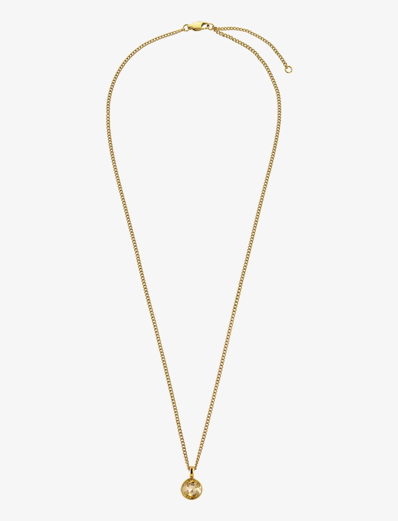 Dyrberg/Kern - ETTE SG GOLDEN - halsband med hänge - golden - 1