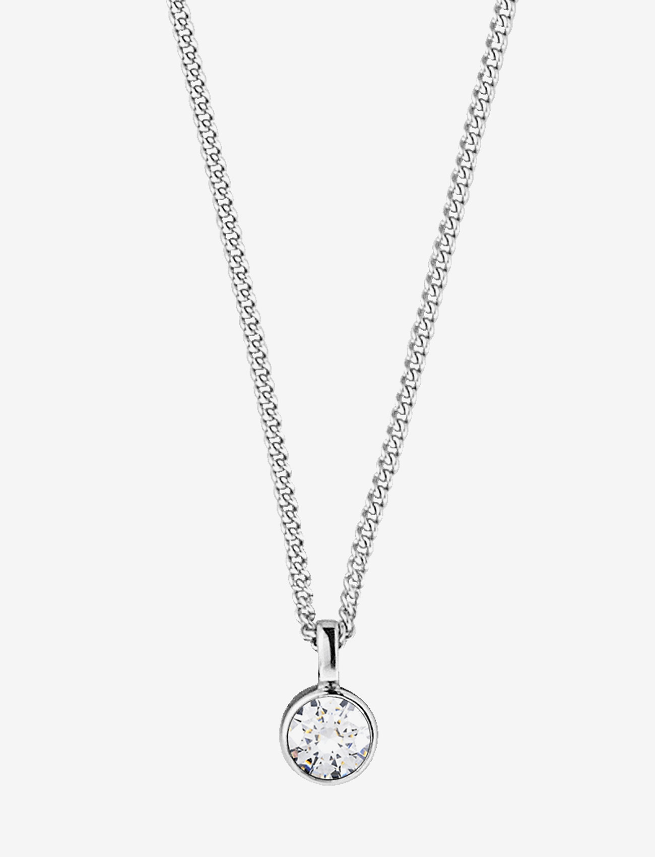 Dyrberg/Kern - JEMMA - rippuvad kaelakeed - silver crystal - 0
