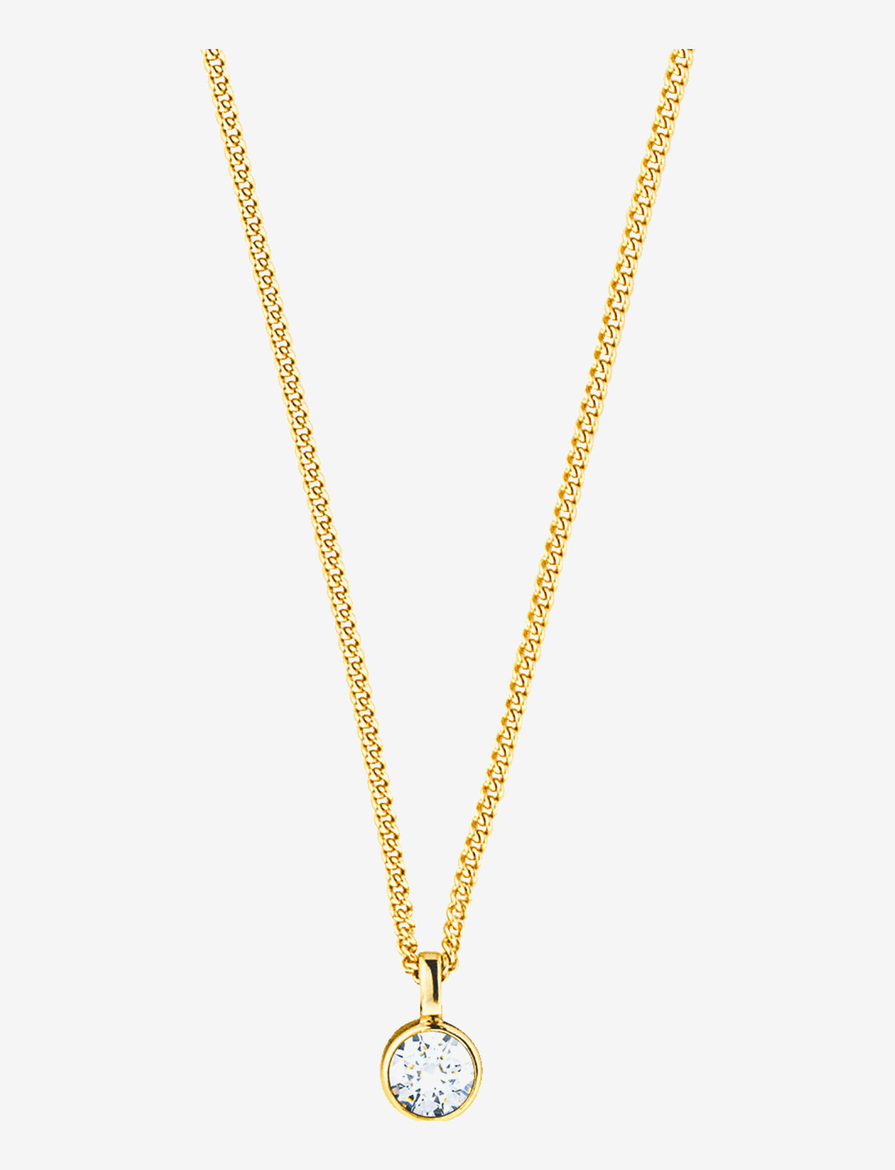 Dyrberg/Kern - JEMMA SG CRYSTAL - ripatsiga kaelakeed - gold crystal - 1