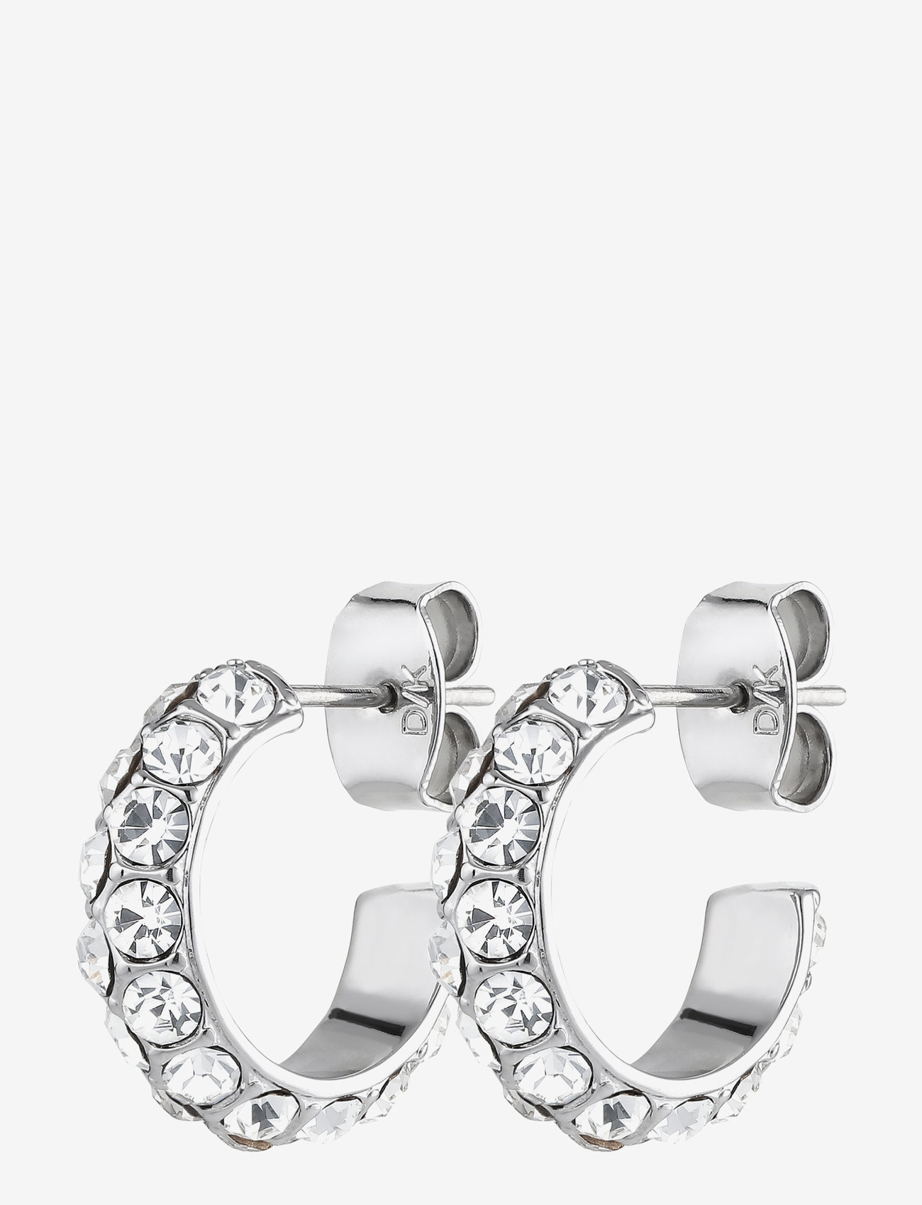 Dyrberg/Kern HEIDI SS CRYSTAL - Øreringe - CRYSTAL/SILVER / silver