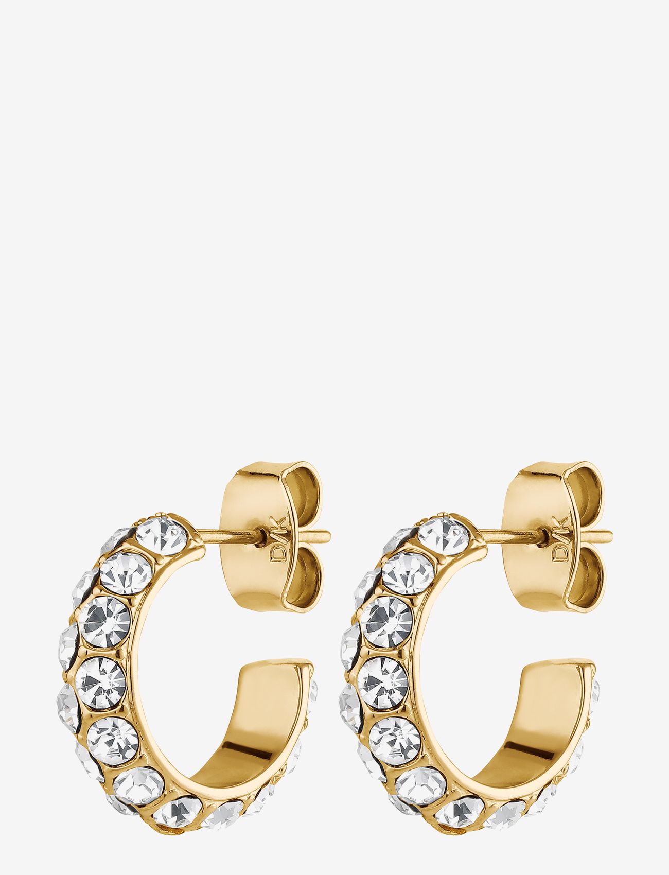 Dyrberg/Kern - HEIDI SG CRYSTAL - lykkjur - gold crystal - 1