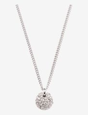 Dyrberg/Kern - BERTIE SS CRYSTAL - pendant necklaces - silver - 1