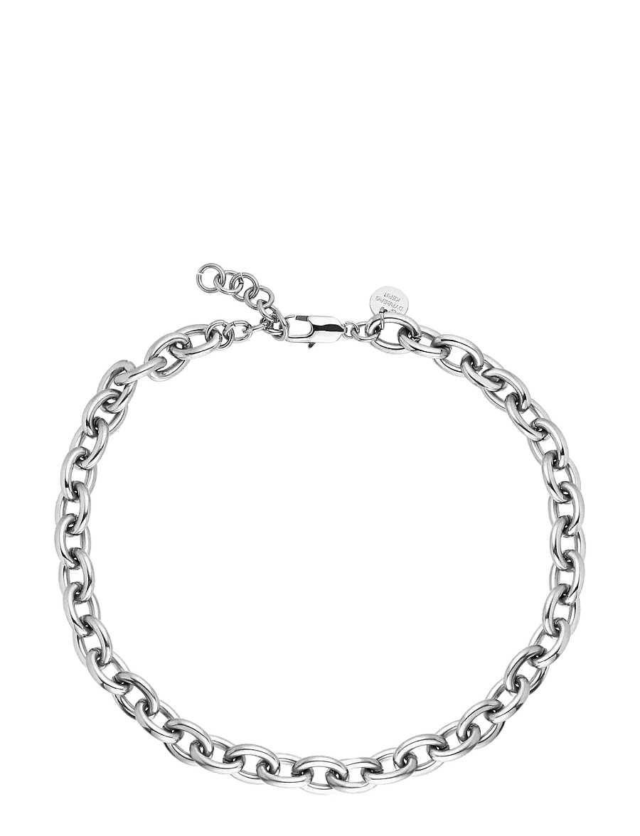Dyrberg/Kern - PACE necklace SS - kedjehalsband - silver - 1