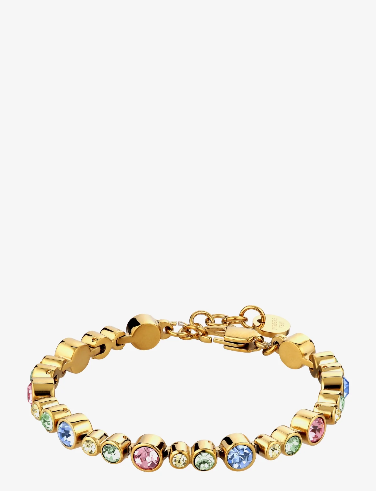 Dyrberg/Kern - TERESIA SG PASTEL MULTI - bracelets chaîne - gold pastel multi - 1