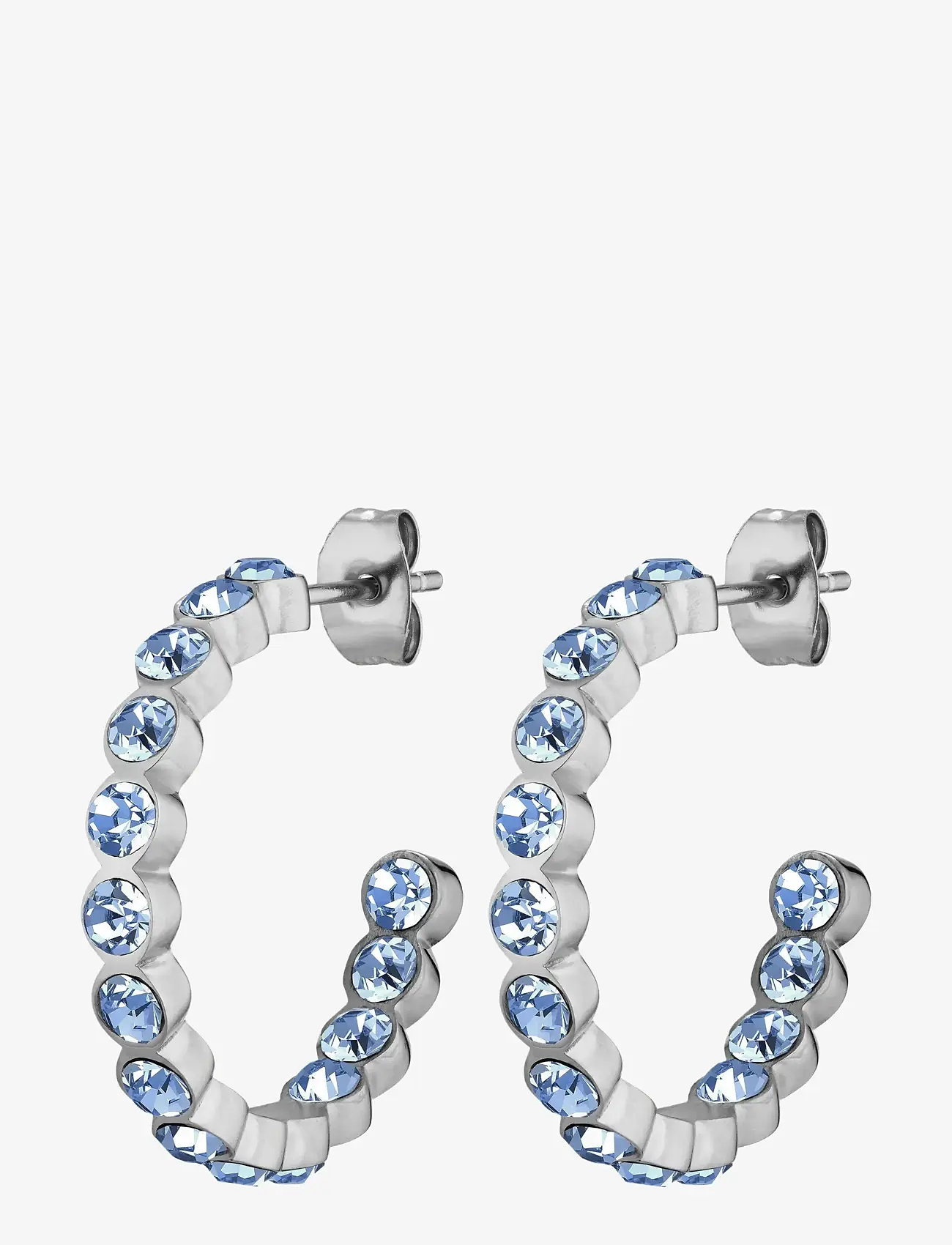 Dyrberg/Kern - HOLLY SS LIGHT BLUE - hoops kõrvarõngad - blue - 1