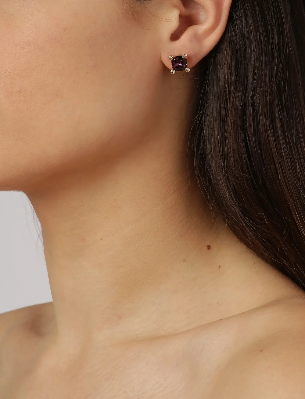 Dyrberg/Kern - CLARA PURPLE - ohrstecker - purple - 0