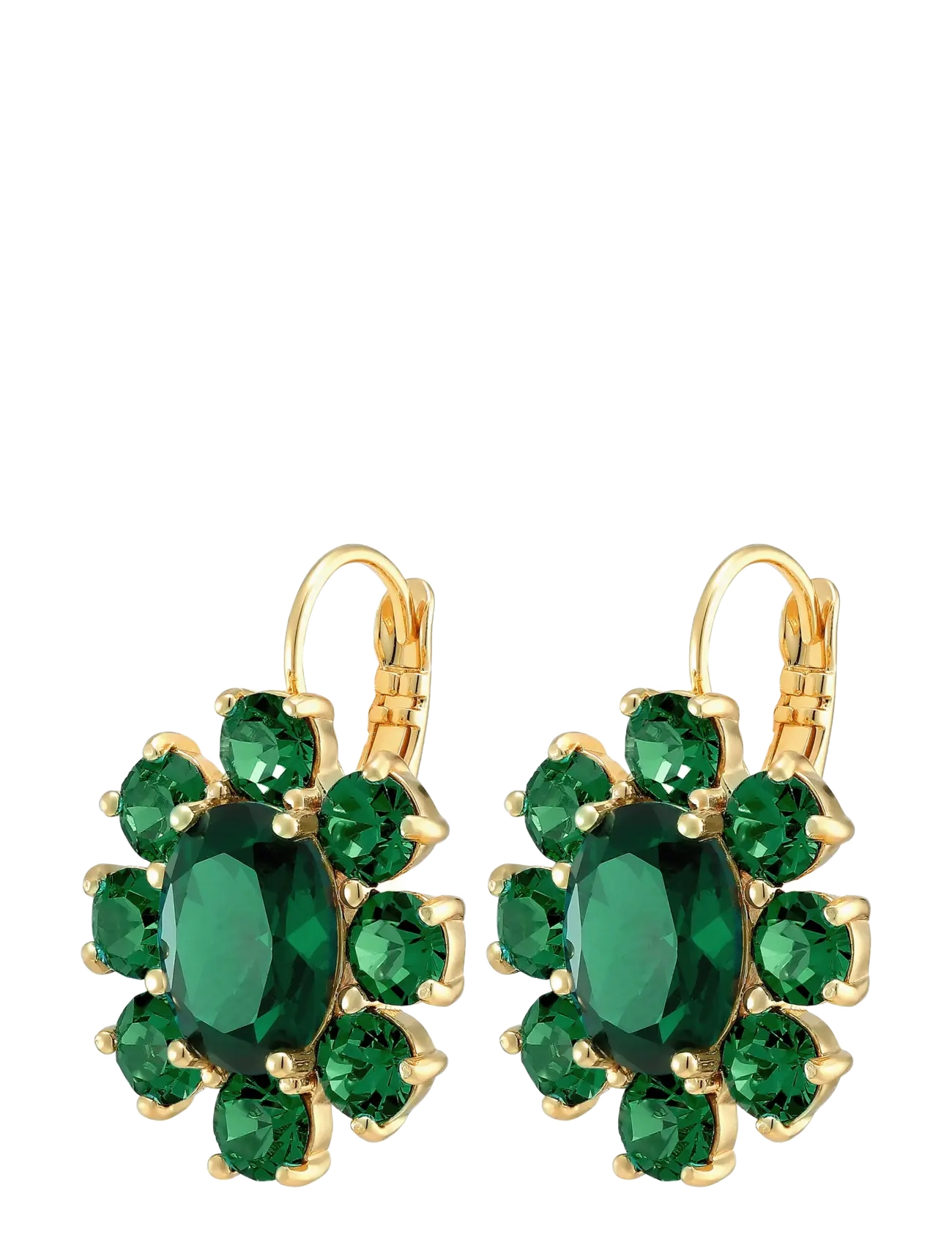 Dyrberg/Kern VALENTINA SG GREEN - Ohrhänger - GREEN / green