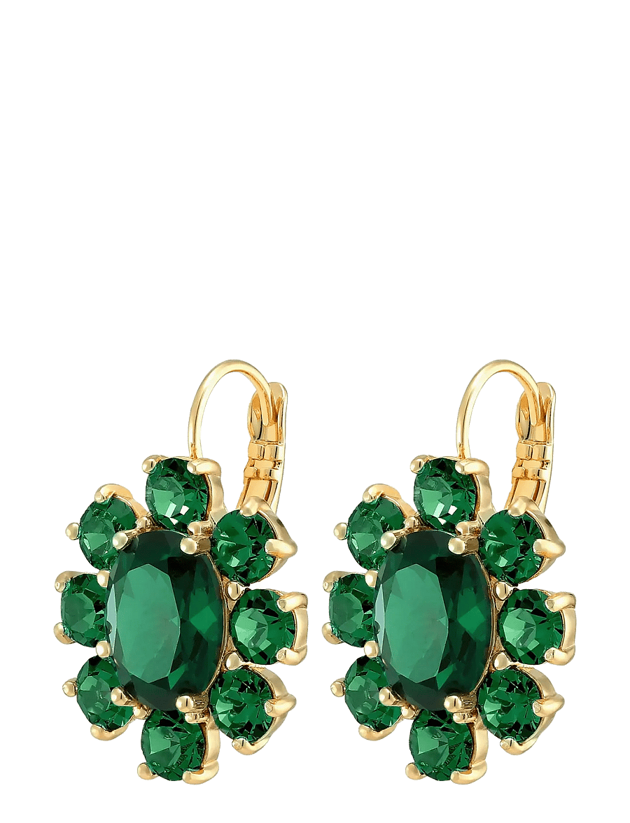 Dyrberg/Kern - VALENTINA SG GREEN - ohrhänger - green - 1