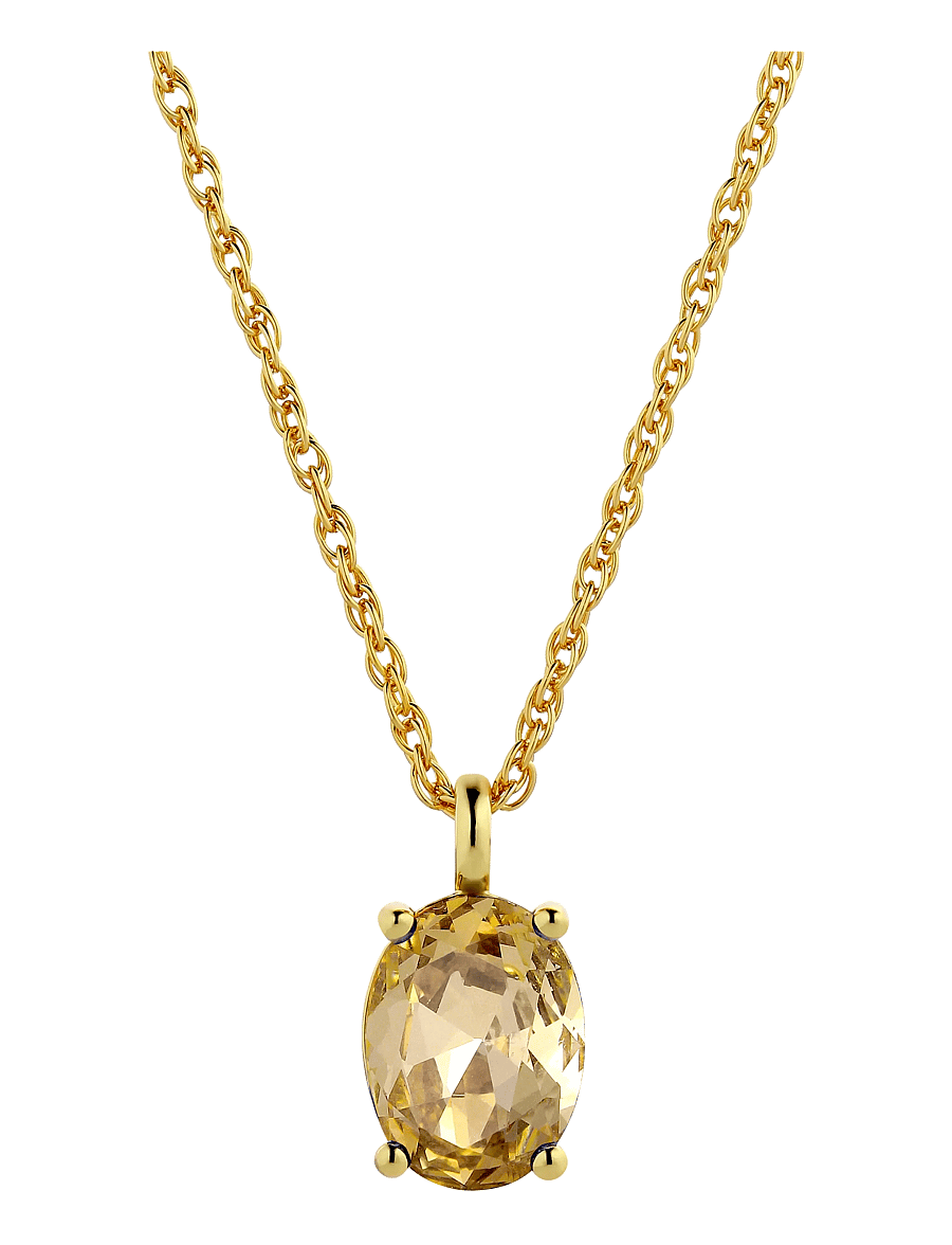 Dyrberg/Kern - BARGA SG GOLDEN - halskæder - gold - 1