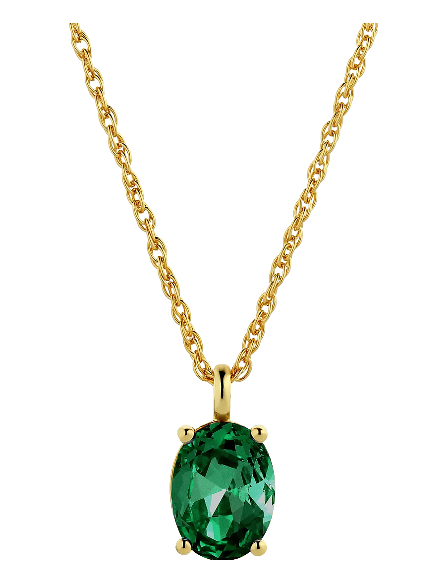 Dyrberg/Kern - BARGA SG EMERALD GREEN - ketten mit anhänger - green - 1