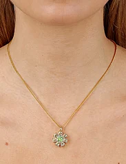 Dyrberg/Kern - DELISE SG L.GREEN/GOLDEN - pendant necklaces - gold green - 2