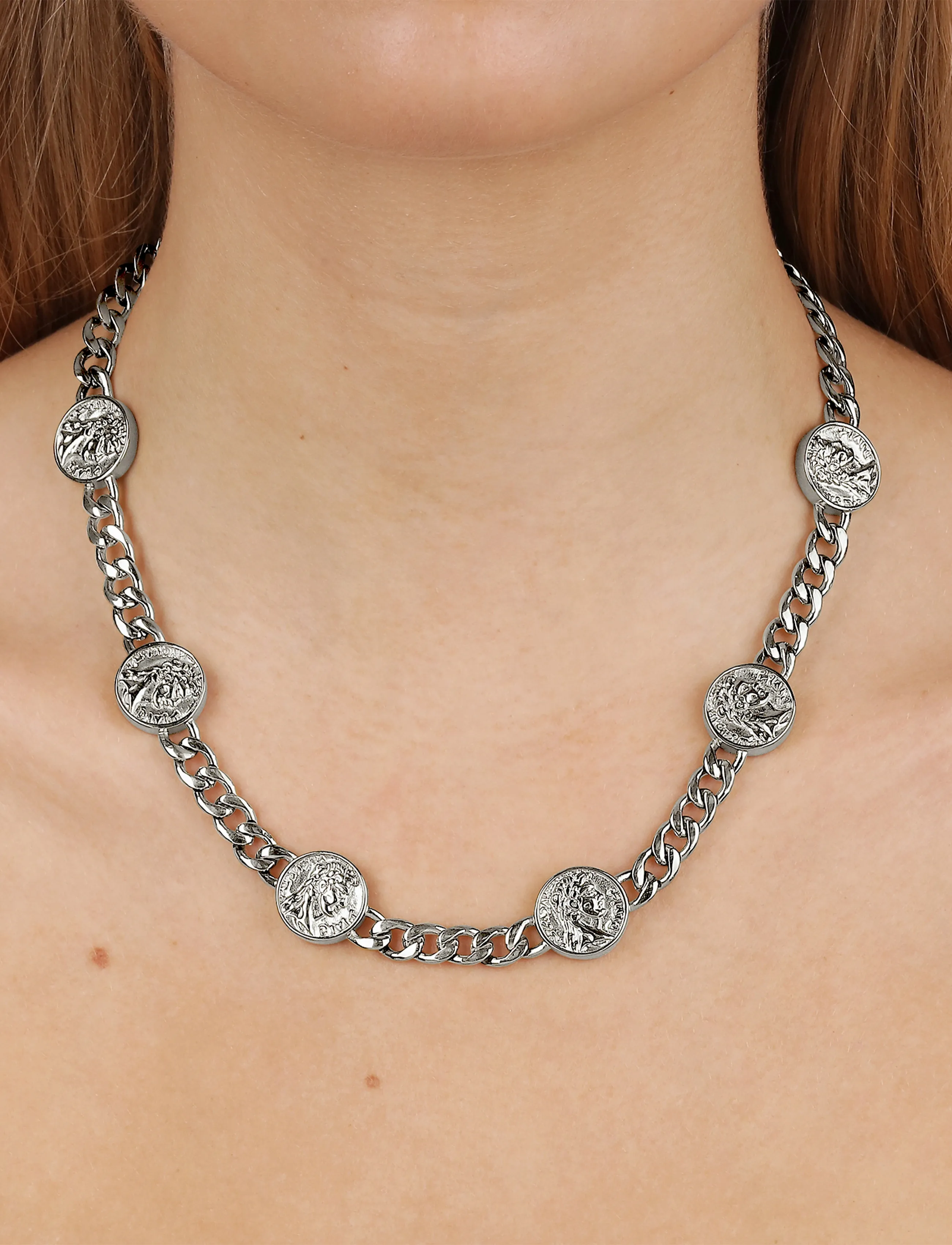 Dyrberg/Kern Judy Ss, One Size 45 cm, Necklaces, Silber - Chain Frauen