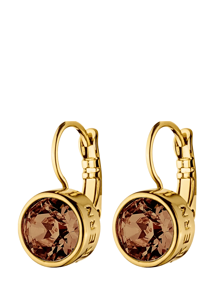 Dyrberg/Kern - LOUISE SG BROWN - pendant earrings - sg brown - 1