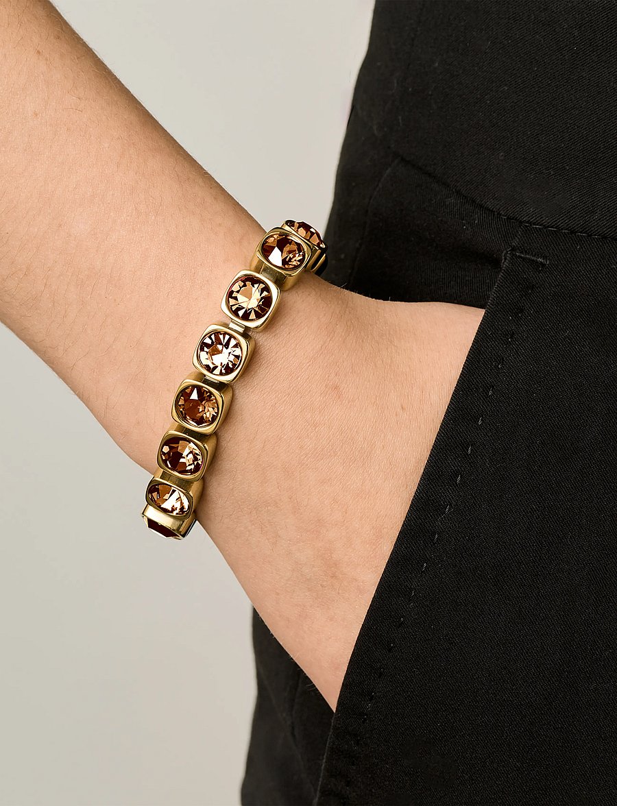 Dyrberg/Kern - CONIAN SG BROWN - kettenarmbänder - sg brown - 0